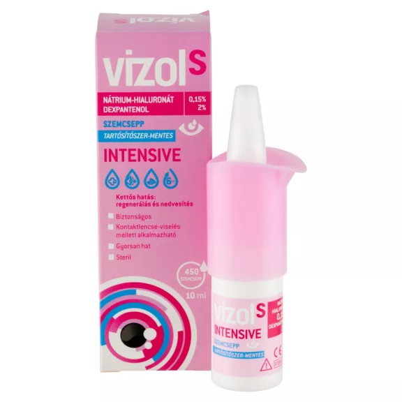 Vizol S Intensive Szemcsepp 10Ml Vizol S Intensive Szemcsepp 10Ml
