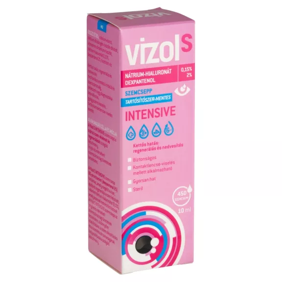 Vizol S Intensive Szemcsepp 10Ml Vizol S Intensive Szemcsepp 10Ml