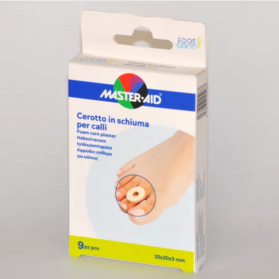 MASTER-AID FOOTCARE TYUKSZEMTAPASZ HABSZIVACS 9X MASTER-AID FOOTCARE TYUKSZEMTAPASZ HABSZIVACS 9X