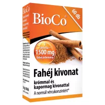 BioCo Fahéj Krómmal+Kapormag Kivonat tabletta 60 db