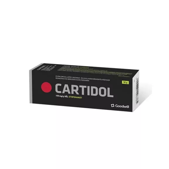 CARTIDOL 100MG/G GEL 1X 50G CARTIDOL 100MG/G GEL 1X 50G