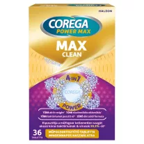 Corega Power Max 4in1 műfogsortisztító tabletta 36 db