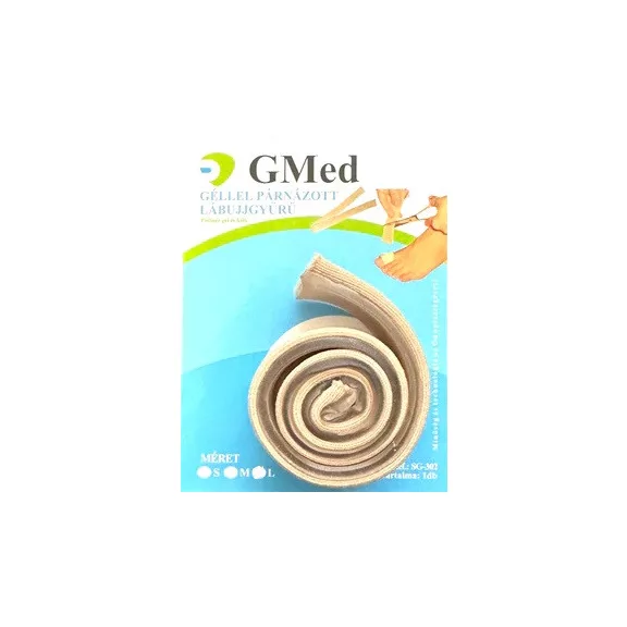 GMED GÉLLEL PÁRNÁZOTT LÁBUJJGYŰRŰ (S) 1PÁR GMED GÉLLEL PÁRNÁZOTT LÁBUJJGYŰRŰ (S) 1PÁR
