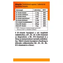 BioCo B-vitamin komplex tabletta 90 db