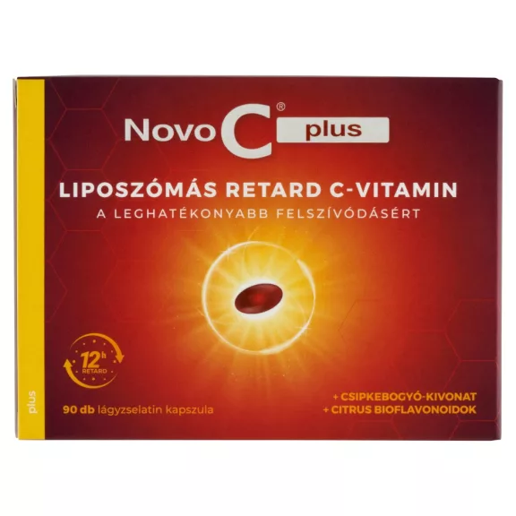 Novo C Plus Liposzomalis C-Vit.csipkeb.kapsz 90X Novo C Plus Liposzomalis C-Vit.csipkeb.kapsz 90X