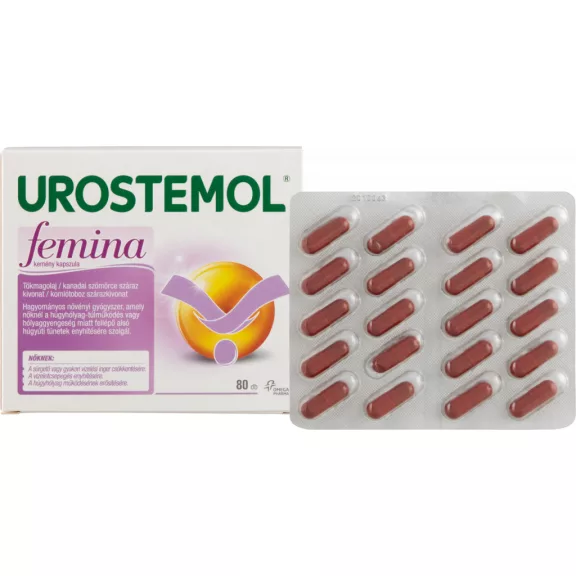 Urostemol femina kemény kapszula 80 db