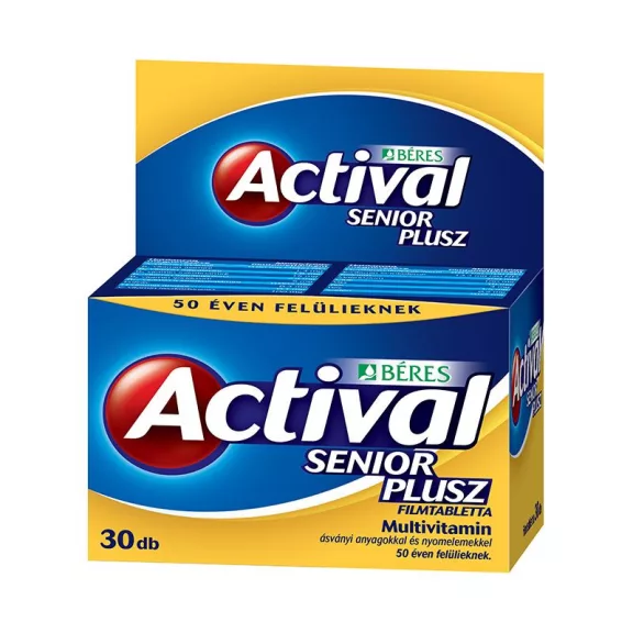 ACTIVAL SENIOR PLUSZ FILMTABL. 30X ACTIVAL SENIOR PLUSZ FILMTABL. 30X