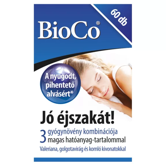 BioCo jó éjszakát tabletta 60 db BioCo jó éjszakát tabletta 60 db