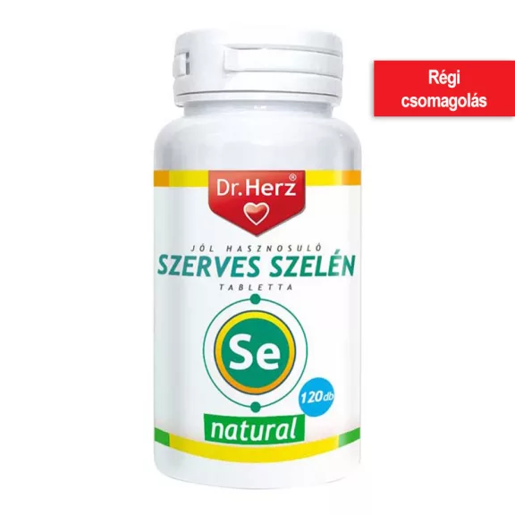 Dr. Herz Szerves Szelén 100 µg 120 db Dr. Herz Szerves Szelén 100 µg 120 db