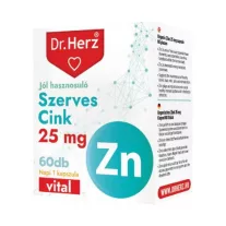 Dr. Herz szerves cink 25 mg kapszula 60 db