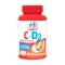 1×1 Vitamin C-vitamin 500 mg + D3-vitamin 1000 NE narancs ízű étrend-kiegészítő rágótabletta csipkebogyóval 60 db