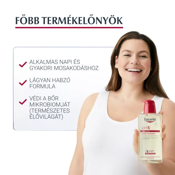 Eucerin pH5 bőrkímélő tusfürdő 400 ml