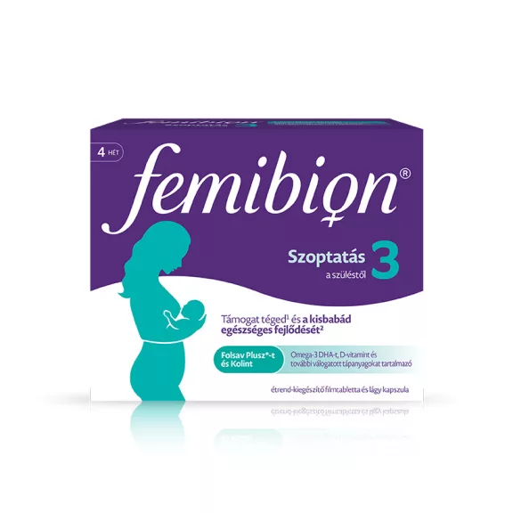 Femibion 3 Szoptatás Tabletta+Kapszula 28+28 Femibion 3 Szoptatás Tabletta+Kapszula 28+28