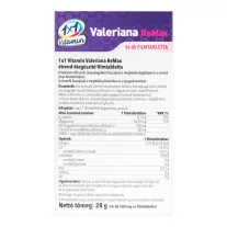   1x1 Vitamin Valeriana Remax étrend-kiegészítő filmtabletta 56 db