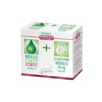 BERES CSEPP FORTE 4X30ML+C-VIT BERES 50MG 120X