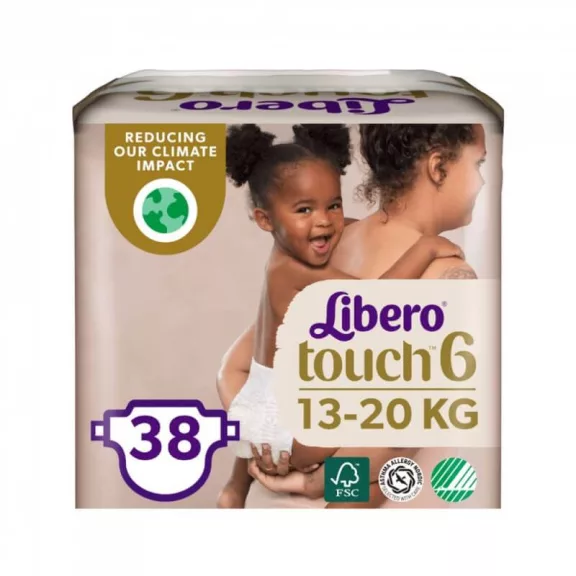 Libero Touch 6 pelenka (13-20kg) - 38db Libero Touch 6 pelenka (13-20kg) - 38db