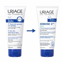   Uriage Baba Xemose C8+ Testápoló balzsam lipidfeltöltő és viszketéscsillapító hatással 200 ml