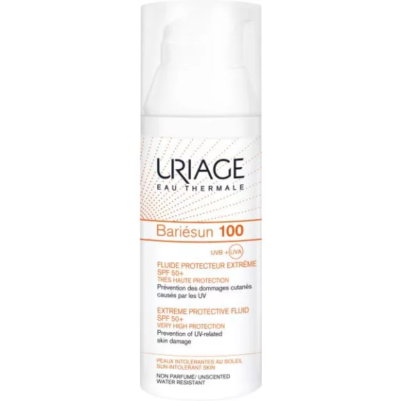 Uriage Bariésun 100 SPF50+ extra fényvédő fluid 50 ml Uriage Bariésun 100 SPF50+ extra fényvédő fluid 50 ml