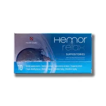 HEMORRELAX végbél kúp 10X