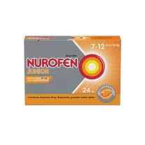   Nurofen Junior narancsízű 100 mg lágy rágókapszula 24 db
