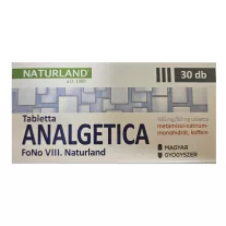 TABL. ANALGETICA 30X /NATURLAND/ FONO VIII