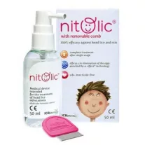 Nitolic Spray 50ML + Tetüeltávolító Fésű