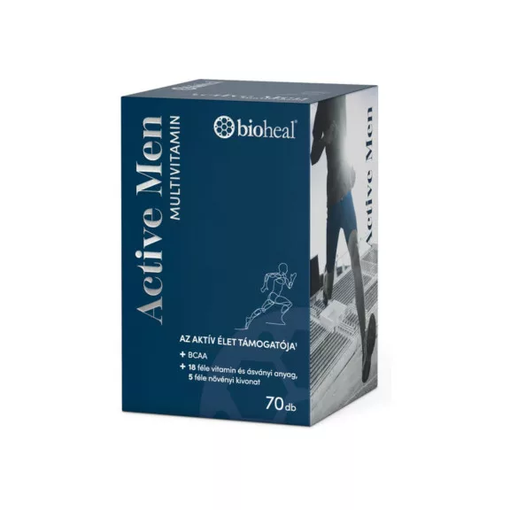 BIOHEAL ACTIVE MEN MULTIVITAMIN FILMTABLETTA 70X BIOHEAL ACTIVE MEN MULTIVITAMIN FILMTABLETTA 70X