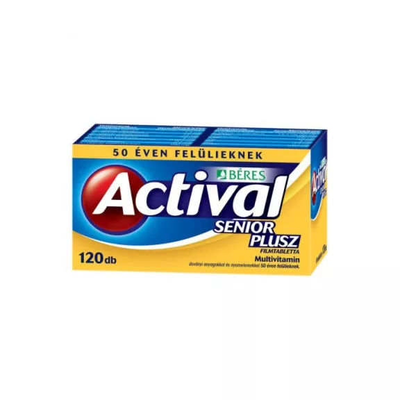 ACTIVAL SENIOR PLUSZ FILMTABL. 120X ACTIVAL SENIOR PLUSZ FILMTABL. 120X