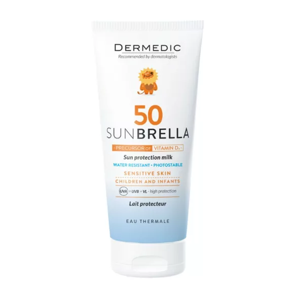 Dermedic Sunbrella baby napvédő tej SPF50 100 ml Dermedic Sunbrella baby napvédő tej SPF50 100 ml