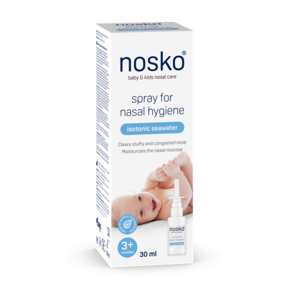 Nosko Izotóniás tengervizes orrspray 30 ml Nosko Izotóniás tengervizes orrspray 30 ml