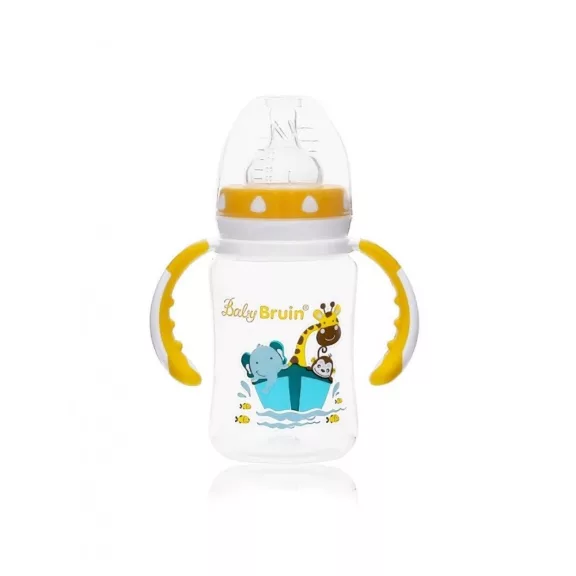 Baby Bruin szélesnyakú cumisüveg 240 ml Baby Bruin szélesnyakú cumisüveg 240 ml