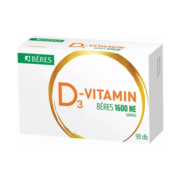 D3-VITAMIN BERES 1600NE TABL. 120X D3-VITAMIN BERES 1600NE TABL. 120X