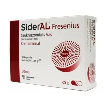 SIDERAL FRESENIUS SZUKROSZ.VAS C-VIT.KAPSZ. 30X