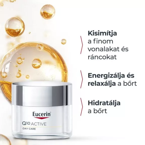 Eucerin Q10 Aktív Ránctalanító Nappali Krém 50 ml Eucerin Q10 Aktív Ránctalanító Nappali Krém 50 ml