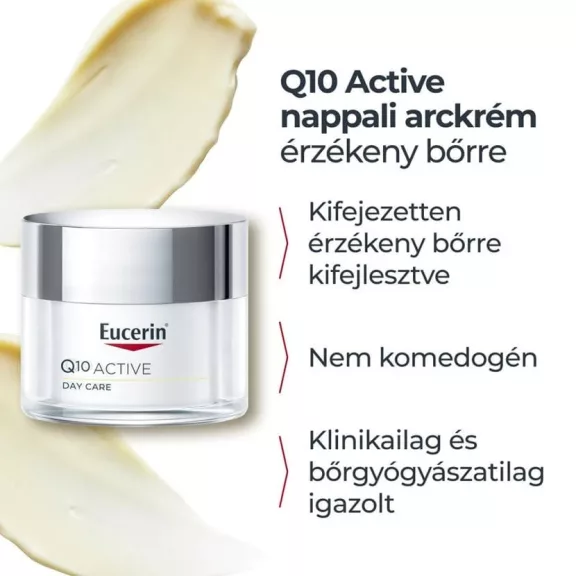 Eucerin Q10 Aktív Ránctalanító Nappali Krém 50 ml Eucerin Q10 Aktív Ránctalanító Nappali Krém 50 ml