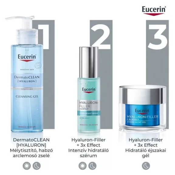 Eucerin Hyaluron-Filler hidratáló ránctalanító arcápoló koncentrátum 30 ml Eucerin Hyaluron-Filler hidratáló ránctalanító arcápoló koncentrátum 30 ml