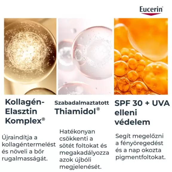 Eucerin Hyaluron-Filler + Elasticity Bőrtömörséget regeneráló nappali arckrém SPF30 50 ml Eucerin Hyaluron-Filler + Elasticity Bőrtömörséget regeneráló nappali arckrém SPF30 50 ml
