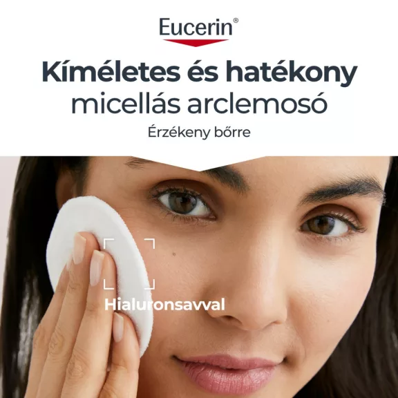 Eucerin DermatoCLEAN [HYALURON] 3 az 1-ben Micellás arclemosó 400 ml