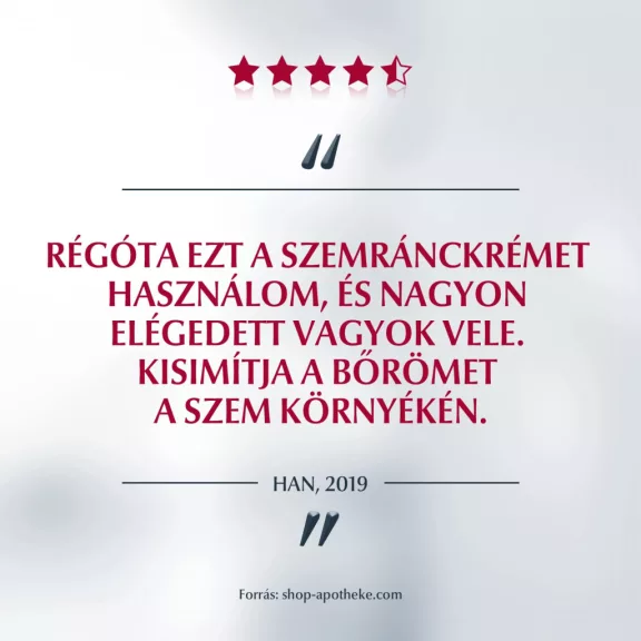 Eucerin Hyaluron-Filler + Volume-Lift Bőrfeszesítő szemránckrém 15 ml Eucerin Hyaluron-Filler + Volume-Lift Bőrfeszesítő szemránckrém 15 ml