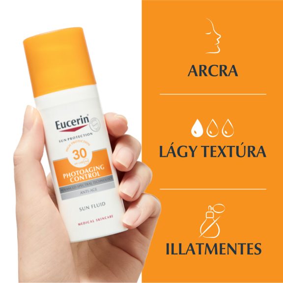 Eucerin Sun Photoaging Control napozókrém arcra SPF30 50 ml