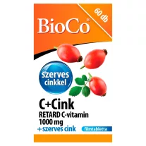 BioCo C+Cink Retard 1000 mg filmtabletta 60 db