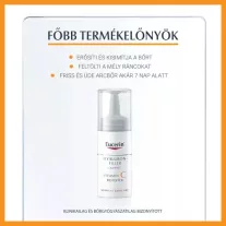   Eucerin Hyaluron-Filler C-vitaminos ránctalanító arcápoló koncentrátum 8 ml