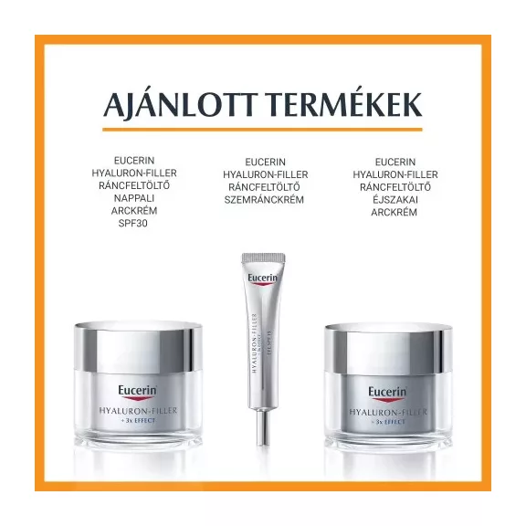 Eucerin Hyaluron-Filler C-vitaminos ránctalanító arcápoló koncentrátum 8 ml