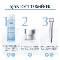   Eucerin DermatoCLEAN Hyaluron 3 az 1-ben Micellás arclemosó 200 ml