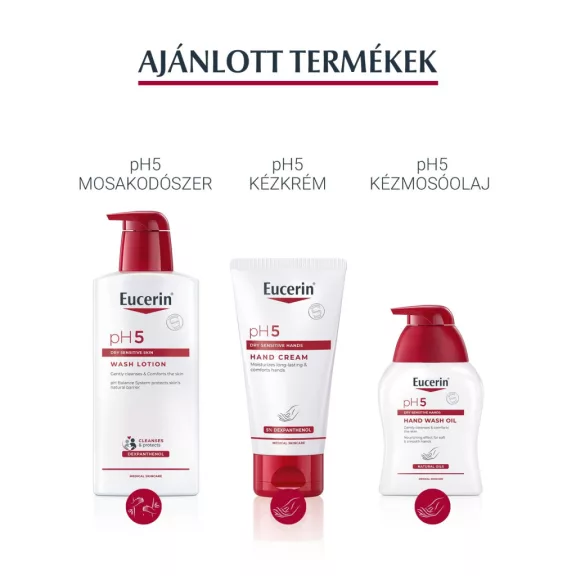 Eucerin pH5 könnyű hidratáló testápoló 400 ml pumpás