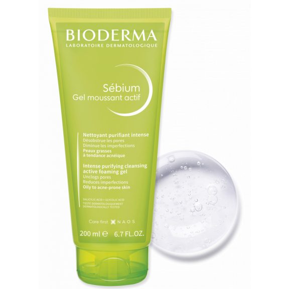 Bioderma Sebium Gel Moussant Actif 200 ml Bioderma Sebium Gel Moussant Actif 200 ml