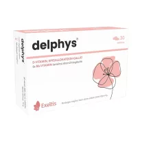   DELPHYS D-VITAMIN EGCG +B6-VITAMIN ÉTREND-KIEGÉSZÍTŐ TABLETTA 30X