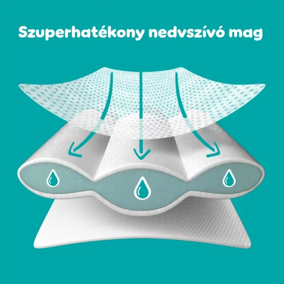 PAMPERS ACTIVE BABY DRY PELENKA(3) MIDI 66X