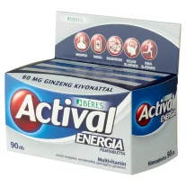 Béres Actival Energia Ginzeng Guarana filmtabletta 90 db
