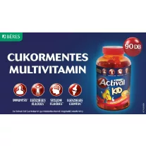 BÉRES ACTIVAL KID GUMIVITAMIN  50X